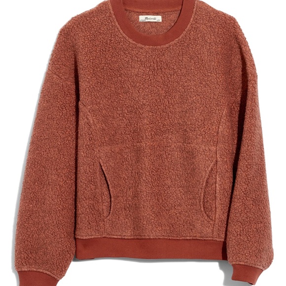 Madewell Tops - NWT Madewell Polartec® Fleece Crewneck Sweatshirt